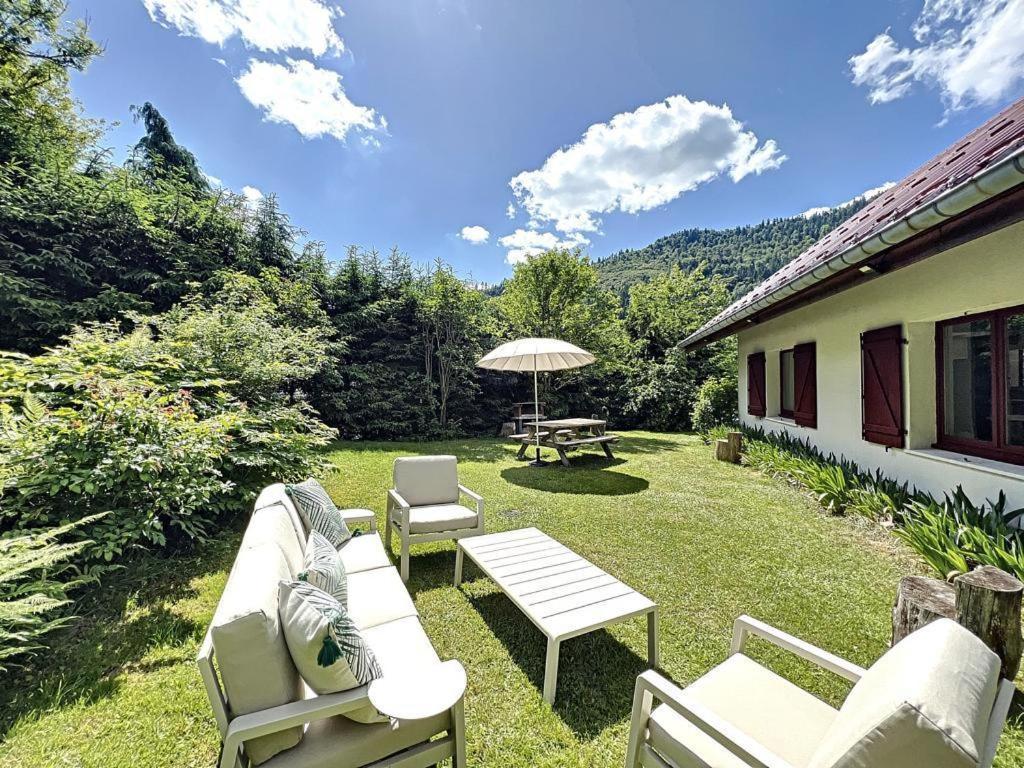 Les Cimes Blanches Cledicihome Chalet 10 Pers Spa & Grand Terrain 4 Minutes Des Pistes Ла-Бресс Экстерьер фото