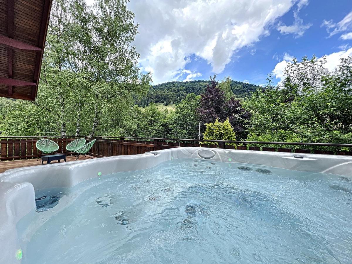 Les Cimes Blanches Cledicihome Chalet 10 Pers Spa & Grand Terrain 4 Minutes Des Pistes Ла-Бресс Экстерьер фото
